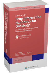 DRUG INFORMATION HANDBOOK FOR ONCOLOGY 17ª Edição