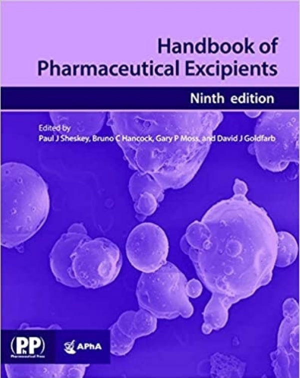 HANDBOOK OF PHARMACEUTICAL EXCIPIENTS 9ª Ed.
