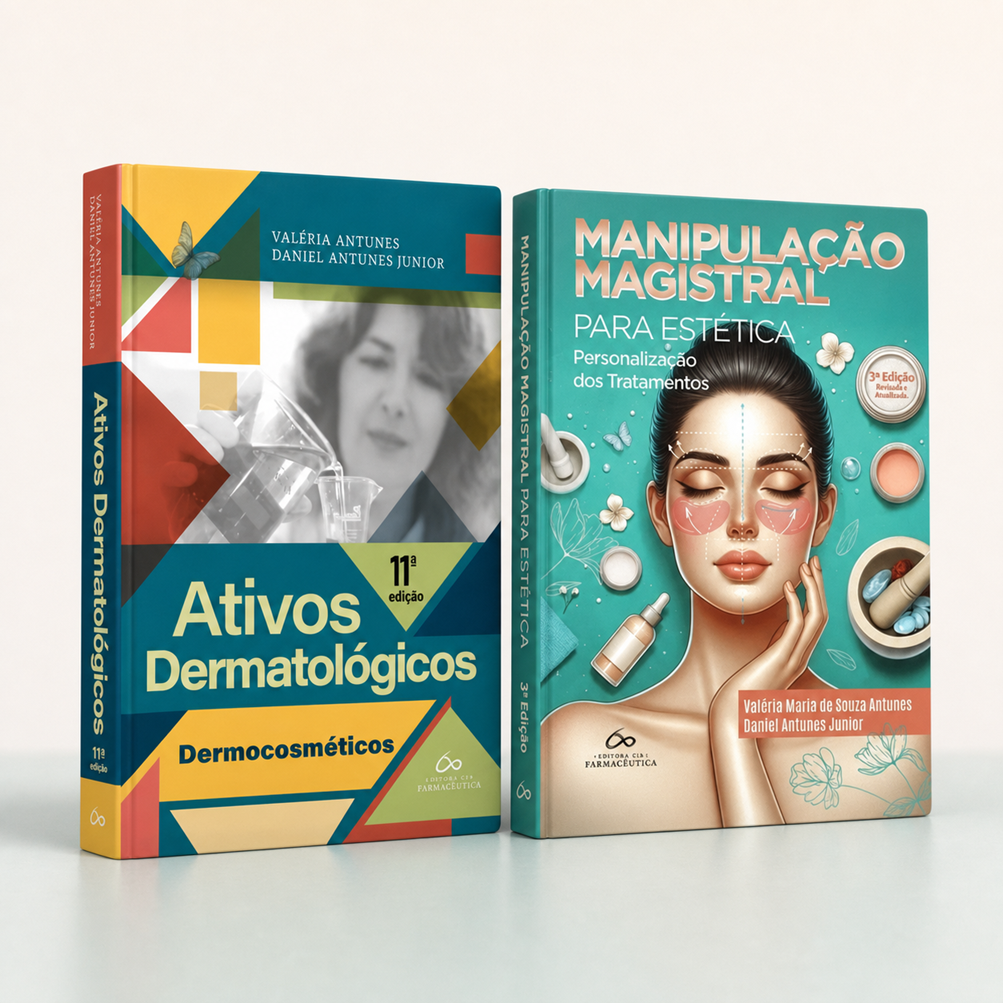 Combo Ativos Dermatológicos 11 e Manipulação Magistral para Estética 3ª Edição