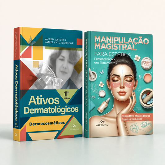 Combo Ativos Dermatológicos 11 e Manipulação Magistral para Estética 3ª Edição
