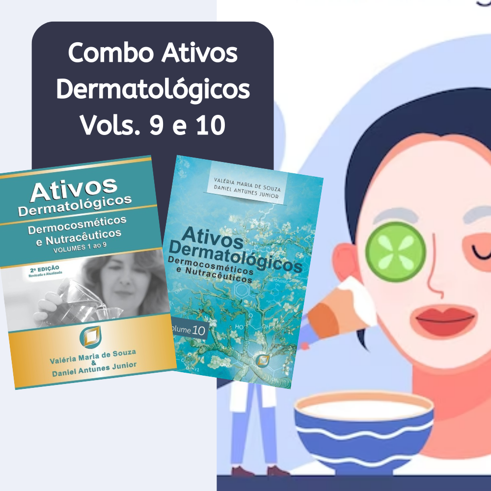 Combo 2 Vols.: Ativos Dermatológicos, Dermocosméticos e Nutracêuticos