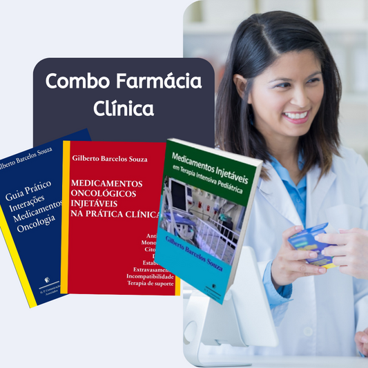 Combo 3 Vols.: Farmácia Clínica