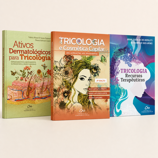 Combo Tricologia | 3 Livros Essenciais